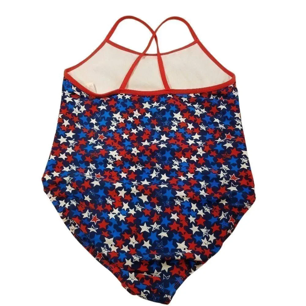 Ocean Pacific Patriotic Swimsuit XL (14/16)